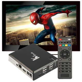 New K1 dPLUS Quad Core 4K TV Box 1G/8G 2.4G WIFI 3D DLAN Air