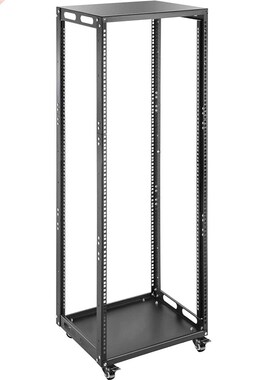 现货VEVOR 4 Post lOpen Frame Server Rack 25 U Design Cold-Ro