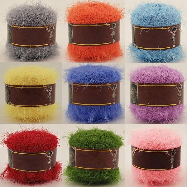 推荐50g/Roll Knitting yarn Long wool Mink Cashmere Wool Yarn