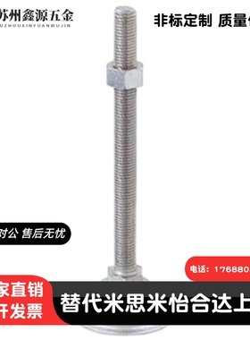 AJDT-D27-D37-D58-D78-M8-M10-M12-M16-L50-L80-L100水平调节脚杯