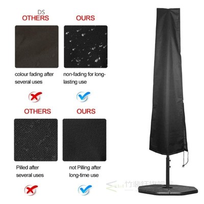 Parasol Dust Cover Waterproof Umbrella Rod Cantilever Practi
