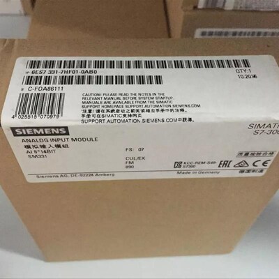 S7-300 SM3318AI点模拟B输入 块6ES7331-7HF01-0AB0模OA量O