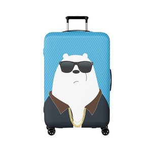 弹力卡通印花旅行箱保护套拉杆箱保护套箱套防尘防刮行李箱防尘罩