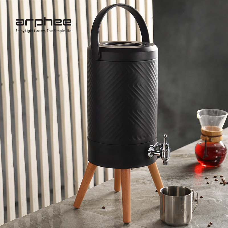 高颜值保温桶家用日式304不锈钢大容量商用保冷奶茶桶热水茶水桶,厨房电器,商用保温锅/保温桶,淘宝优惠券,粉丝福利购,淘宝优惠卷