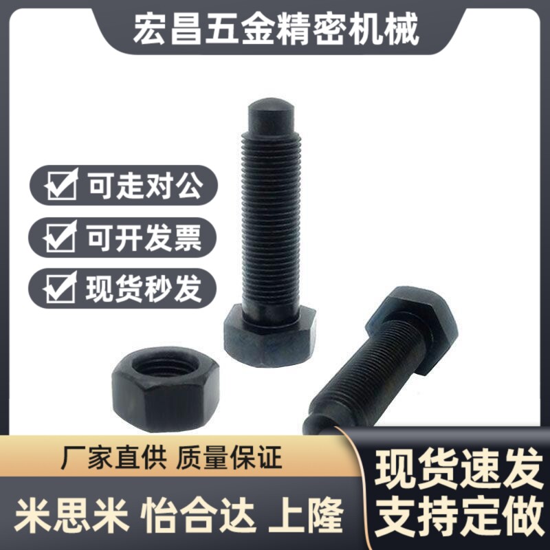 PBE01粗牙调整螺栓螺纹前端R型 STBA12/16-30/35/40/50/60/70/80