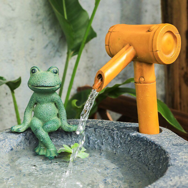 陋石坊庭院喷泉流水景观露台户外小鱼池阳台造景布置民宿装饰摆件,家居饰品,流水摆件,淘宝优惠券,粉丝福利购,淘宝优惠卷