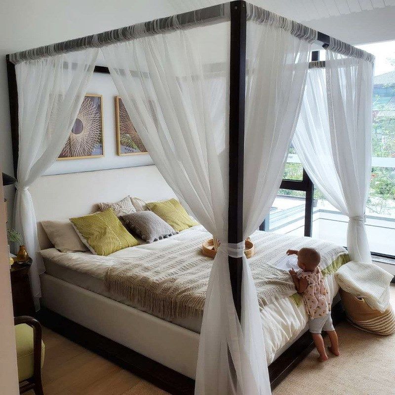 9QXC遮阳半遮光窗帘成品白色A纯色窗纱亚麻纱幔简约现代柔纱帘送,居家布艺,定制窗帘,淘宝优惠券,粉丝福利购,淘宝优惠卷