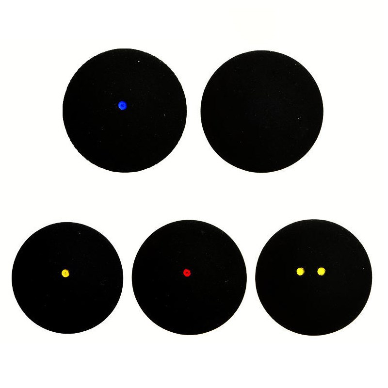 2pcs/lot Squash Ball Two Yellow Dots One Dot Blue Red Yello 鲜花速递/花卉仿真/绿植园艺 花艺材料 原图主图