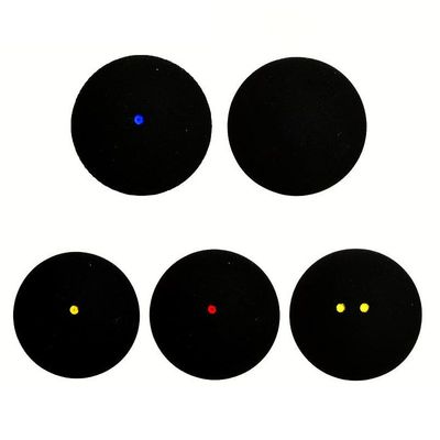 2pcs/lot Squash Ball Two Yellow Dots One Dot Blue Red Yello