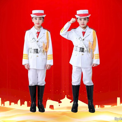 2025新中小学生l升旗手服装儿童升旗仪式服装乐队礼服表演服合唱