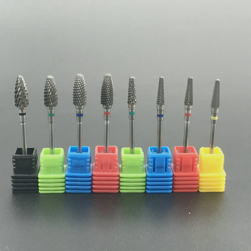 21 Style Choice Tungsten Carbide Nail Drill BitsS Machine Na