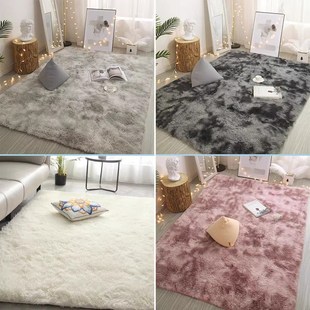 GP轻奢长毛绒床边毯高级A卧室地毯年新款 新品 加厚保暖客厅地垫