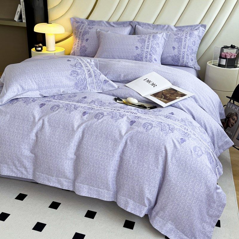 高级感母婴级A类加厚全棉磨毛四件套秋冬季刺绣结婚陪嫁床品,床上用品,婚庆床品套件,淘宝优惠券,粉丝福利购,淘宝优惠卷