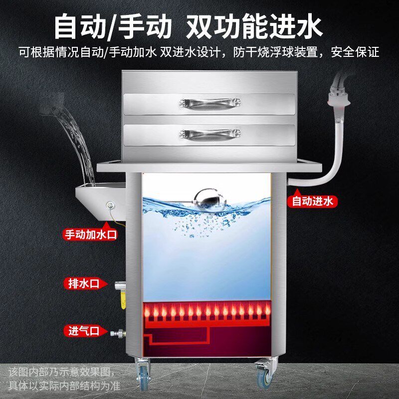 石磨肠粉机摆摊早餐拉肠粉机商用商用肠粉机