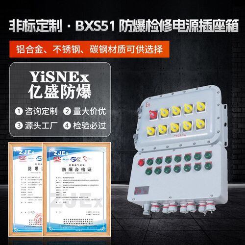 防爆仪表箱 防爆接线箱IIB IICy Extb 防爆检修箱BXS51防爆控制箱