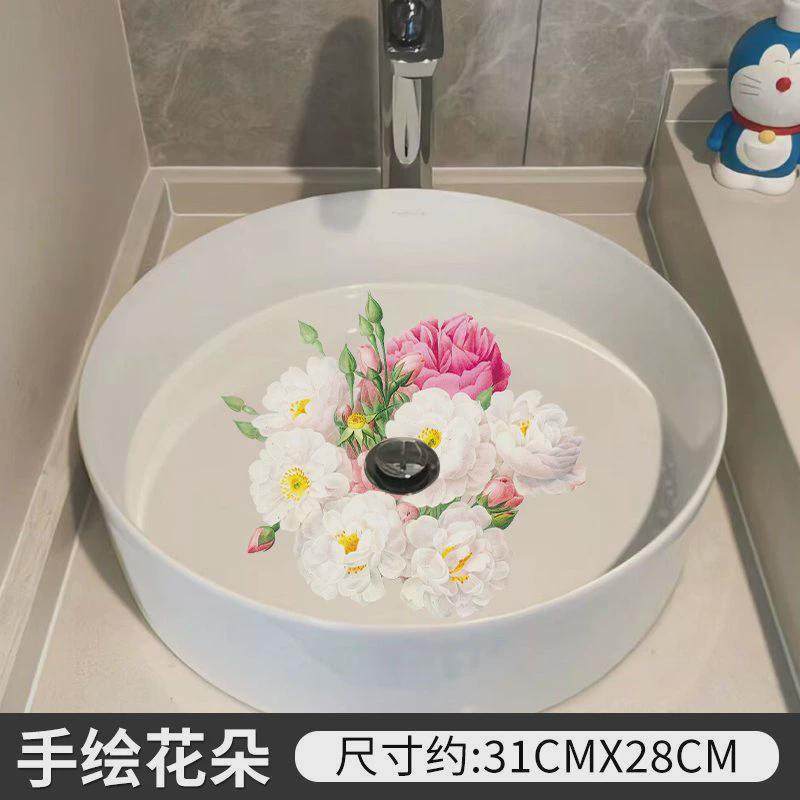 新款洗手台贴纸装饰卫生间厕所瓷砖壁纸墙贴画自粘翻新防水遮丑,家居饰品,涂鸦墙贴,淘宝优惠券,粉丝福利购,淘宝优惠卷