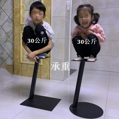 简约轻奢玻璃岩板瓷砖大理石实木拐角小茶几支撑腿边几金属支架脚