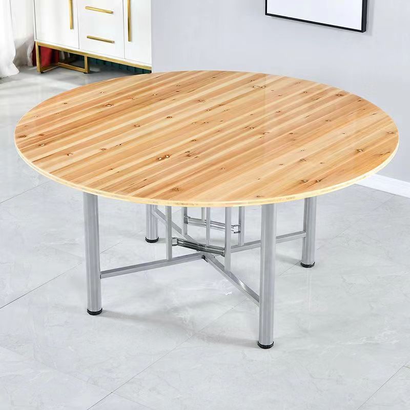 酒店桌子b圆桌圆餐桌10人十二人家庭圆台面板实木带转盘聚会家具