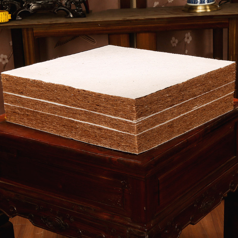 中式红木椰棕沙发垫坐垫天然实木家具3E棕榈加硬垫亚麻纯色圈椅垫,居家布艺,椅垫,淘宝优惠券,粉丝福利购,淘宝优惠卷