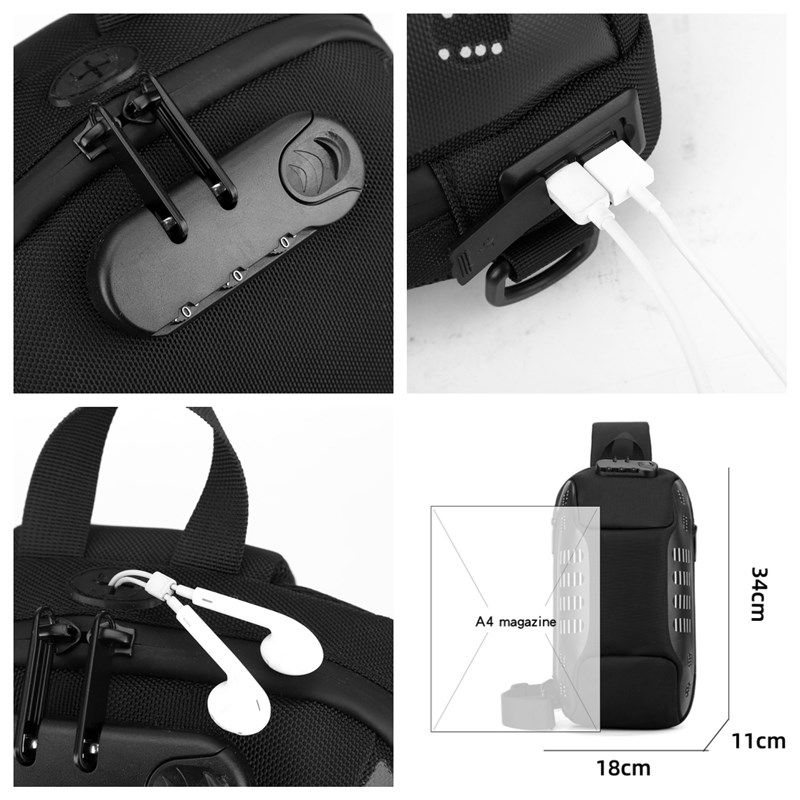 密码锁防盗男包男士胸包休闲运动小背包单肩斜挎包包机车包潮肩包,箱包皮具/热销女包/男包,男士包袋,淘宝优惠券,粉丝福利购,淘宝优惠卷