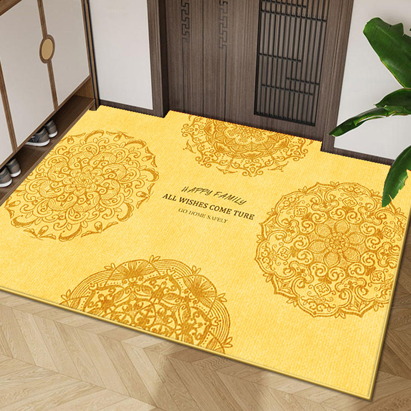 金色地垫入户门垫福字门口进门脚垫E中式地毯室外换鞋垫子防滑定,居家布艺,入户地垫,淘宝优惠券,粉丝福利购,淘宝优惠卷