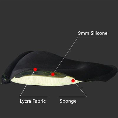 Bicycle Saddle Cover MTB Bike Cushion Covers Reflective Stri