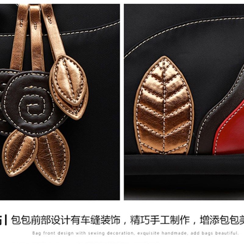 轻便防水牛津布双肩包女韩版百搭多功能女士背包防盗尼龙帆布包,箱包皮具/热销女包/男包,双肩背包,淘宝优惠券,粉丝福利购,淘宝优惠卷