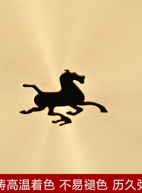 铜茶洗盘带盖洗茶渣缸客厅家用茶D盆洗茶碗茶道禅意功夫茶具配件