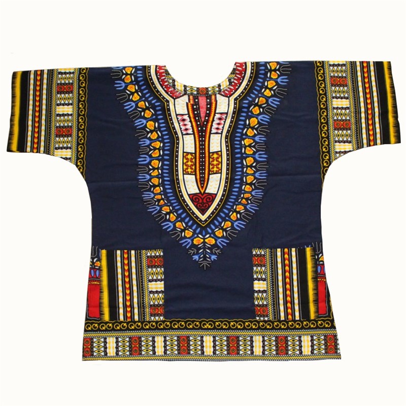 推荐Dashiki fashion design African traditional printed 100%