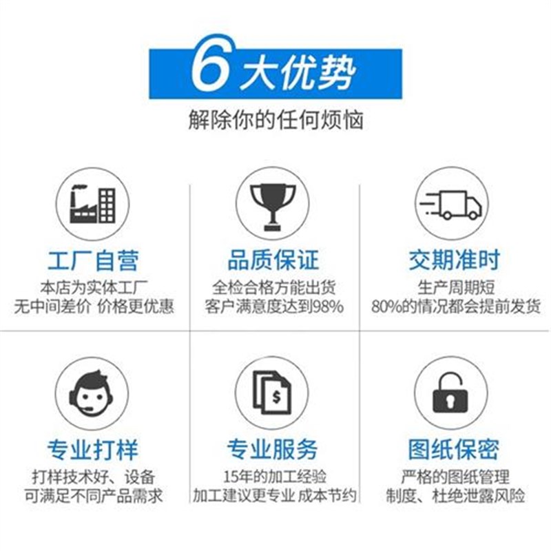 cnc机械零件加工高精密数控车床铝件不锈钢POM五金配件来图定制