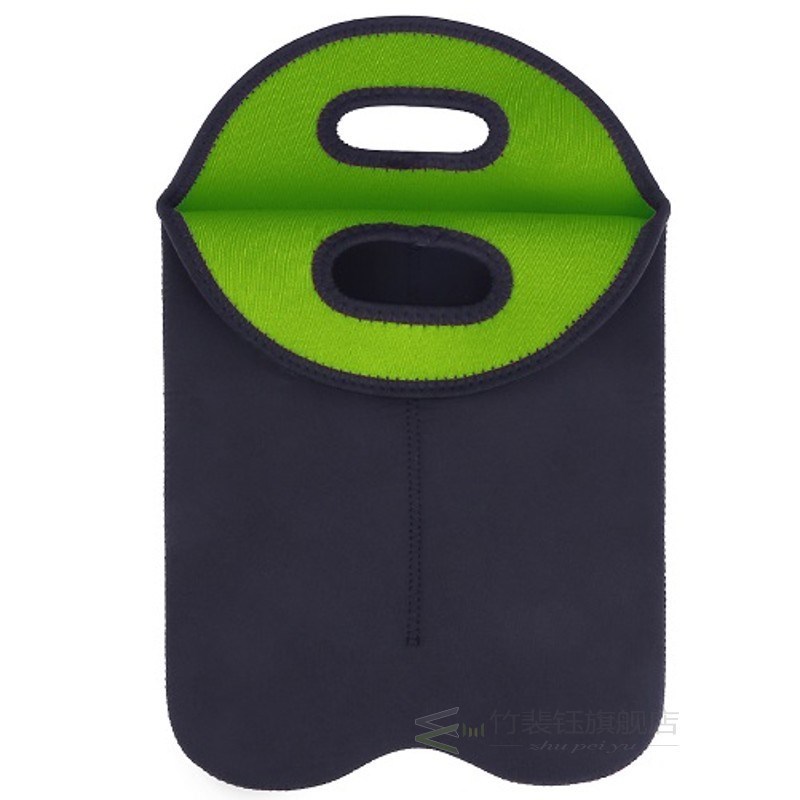 推荐Portable 1/2 Bottles Neoprene Wine Bottle Freezer Bag Co