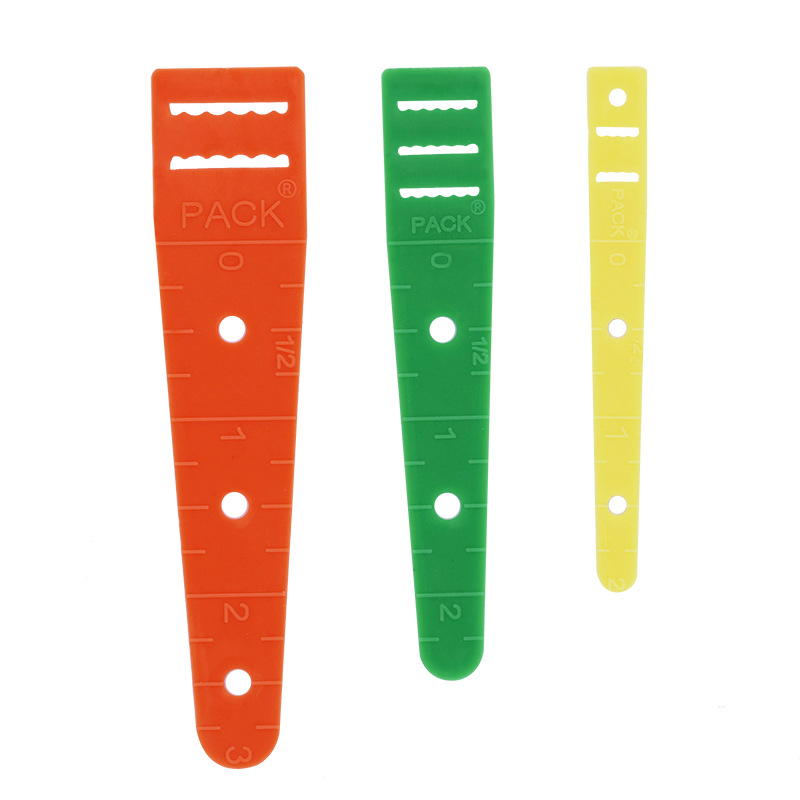 极速3Sizes Multicolor Plastic Elastic Glides Guides Threader