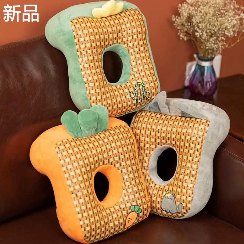 夏季冰丝凉席午睡枕头趴趴枕小学生上午趴桌休抱枕办公室睡觉新品,居家布艺,午睡枕,淘宝优惠券,粉丝福利购,淘宝优惠卷