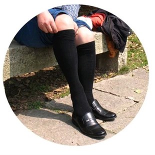 商务男式 学生袜全棉中筒袜防臭吸汗白色袜子中统运动男袜 纯棉袜