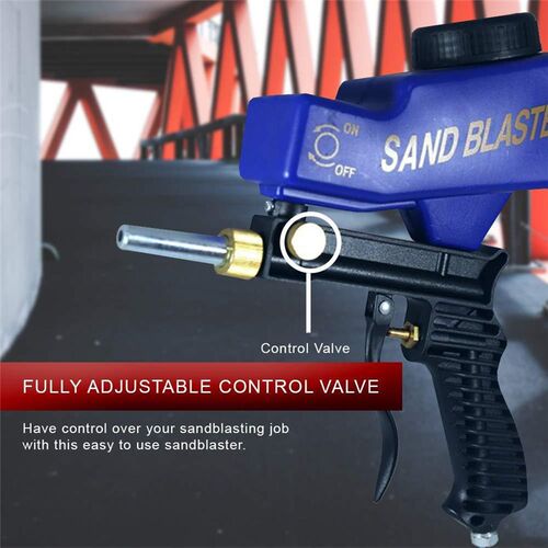 Portable Gravity Sandblasting Gun Pneumatic Sandblasting Set