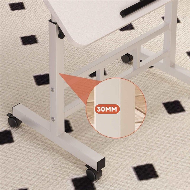 可移动床边桌可升降办公桌多功能笔记本电脑桌家用学生学习桌作业