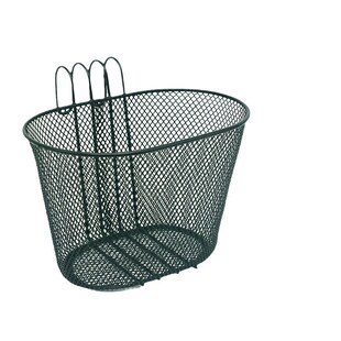 自行车车筐自行车配件单车小圆篮子车篓车山地车前蓝筐