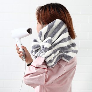 *Dry Hair Cap Shower Caps Bowknot Turban  Cute Quick-drying