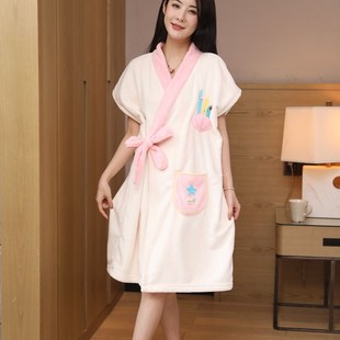 可穿式速干浴巾裹巾女士比全棉吸水家用高级大人游泳2023新款