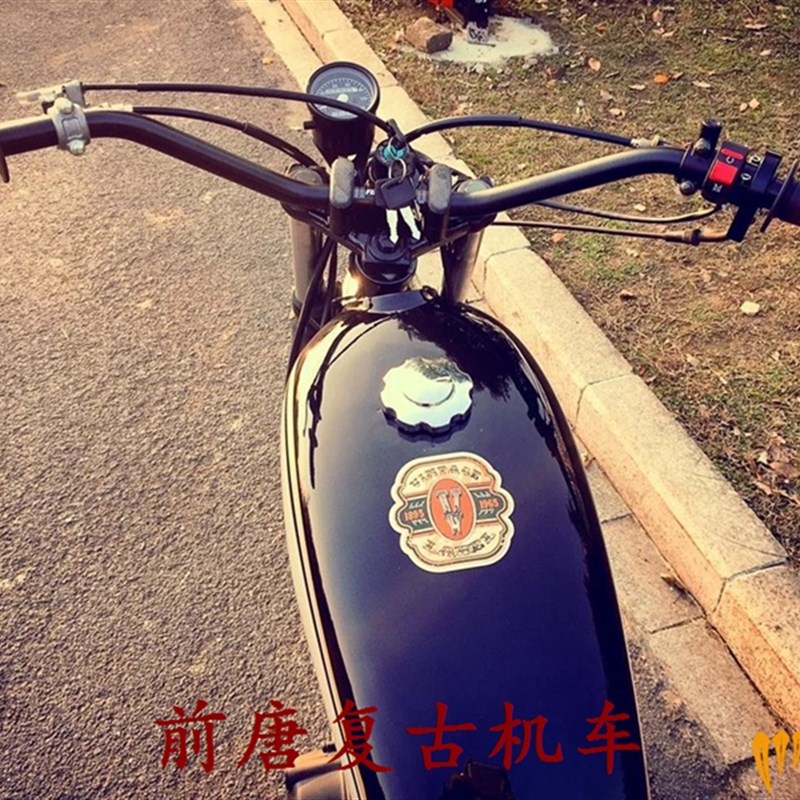 推荐RENTHAL791车把复古摩托车改装大燕雁把游侠棍王SR鑫源400-封面