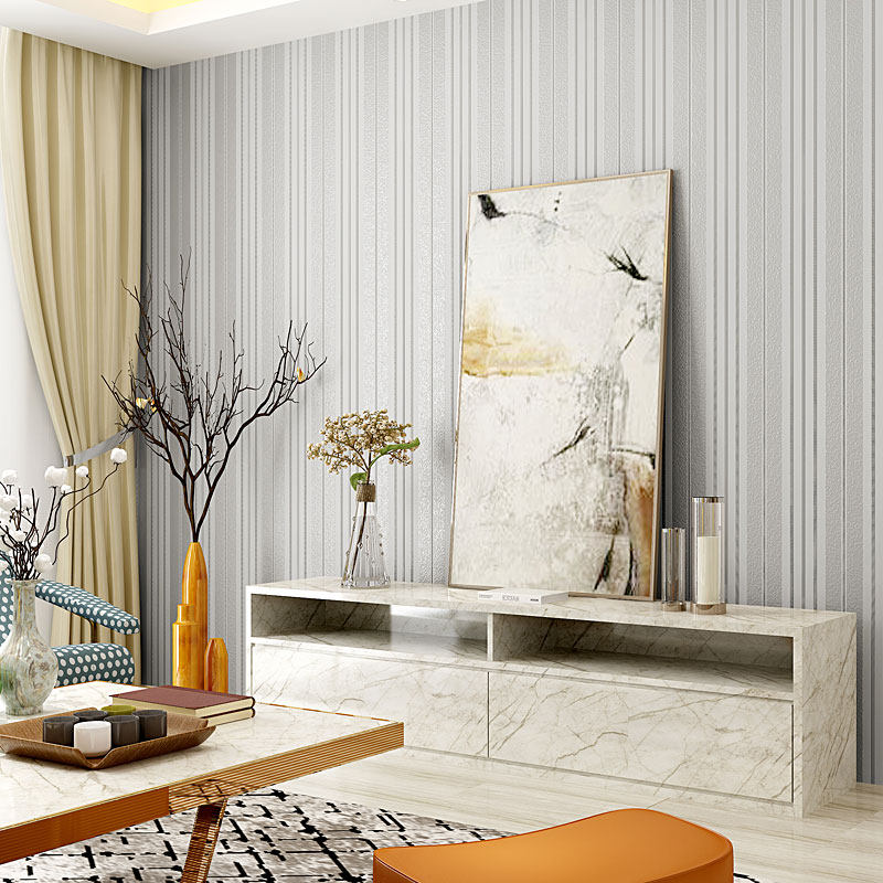 竖条纹无纺布墙纸卧室现代简约客厅自粘背景墙2021年新款壁纸,家装主材,无纺布墙纸,淘宝优惠券,粉丝福利购,淘宝优惠卷