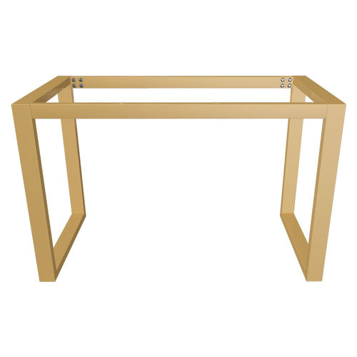 铁艺桌腿吧台支架回字瓷砖岩板餐台脚书桌大理石茶几金属底座定做