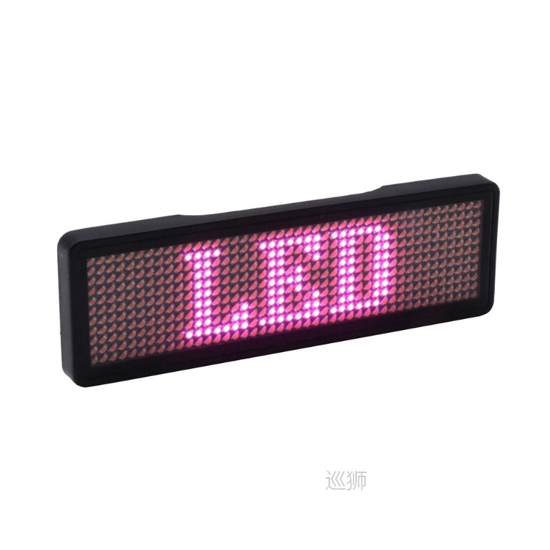 New bluetooth programmable mini LED display rechargeable ind