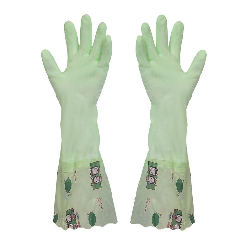 Long Sleeve Wash Dishes Household Cleaning Gloves Kitchen Wa