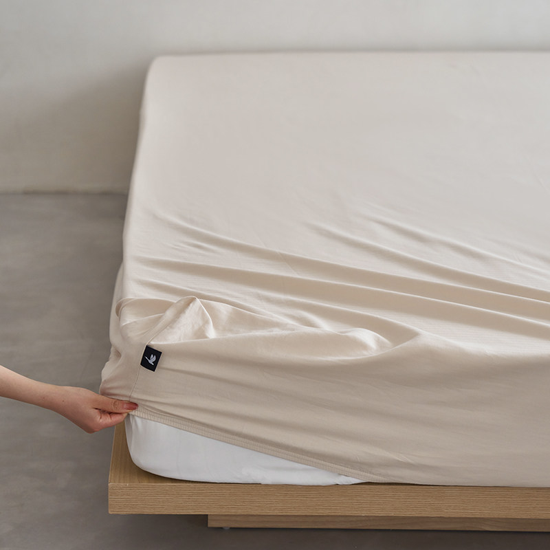 A类50支长绒棉床罩床笠纯棉单件纯色全棉提花三件套床垫保护套罩,床上用品,床笠,淘宝优惠券,粉丝福利购,淘宝优惠卷