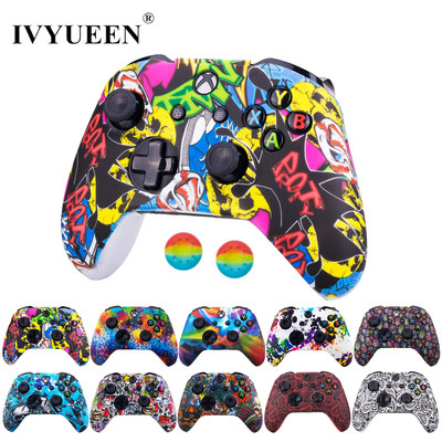 速发IVYEEN Silicone Protective Skin Case for XBox One X S Co