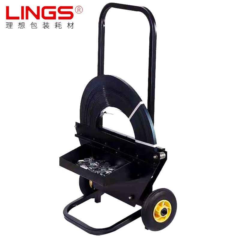 新品 带盘车铁皮打包带盘车钢带通用钢带K打包带支架子简铁打包i.