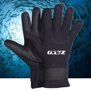 5MM Neoprene Gloves Spearfishing Diving Snorkeling Gloves Wa