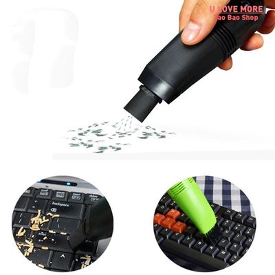 速发Mini USB Keyboard Cleaner Computer Vacuum PC Laptop Brus