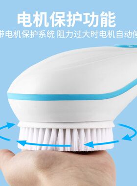 电动洗澡刷按摩刷防水搓澡刷搓泥搓背后背多功能自动沐浴洗澡神器